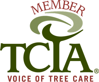 Tree Care Industry Association (TCIA) member badge logo, "Voice of Tree Care".